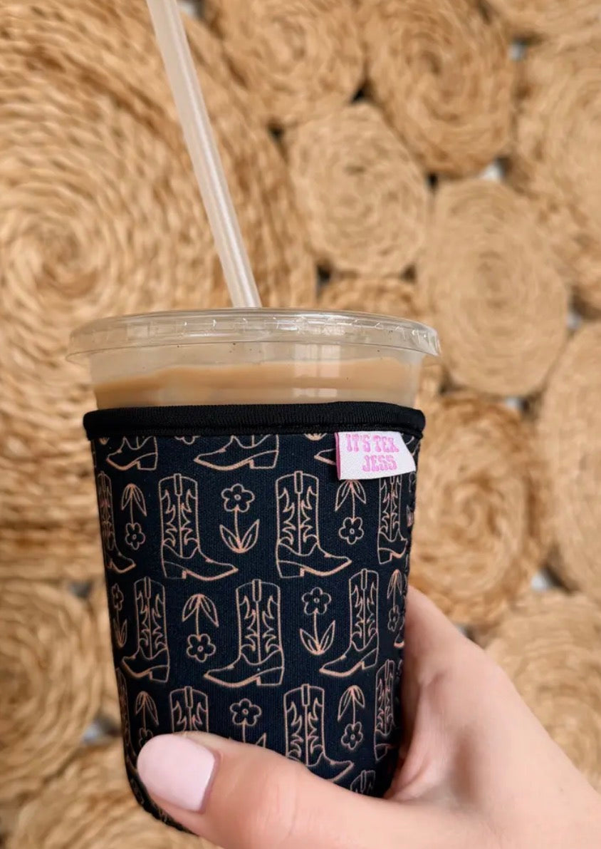 Iced coffee sleeve 22oz