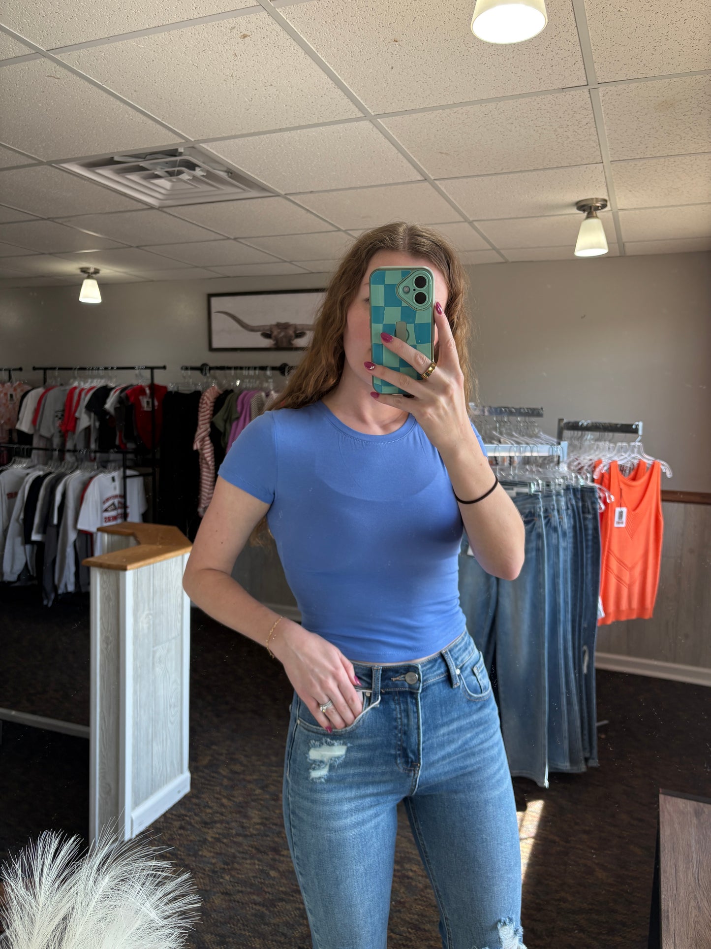 Blue Short Sleeve