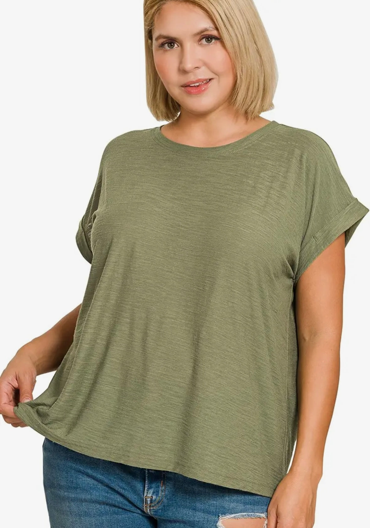 Sage Short Sleeve Top