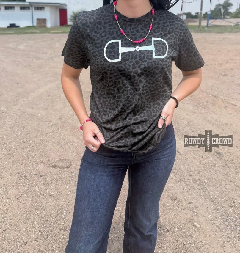 Leopard Bit Tee