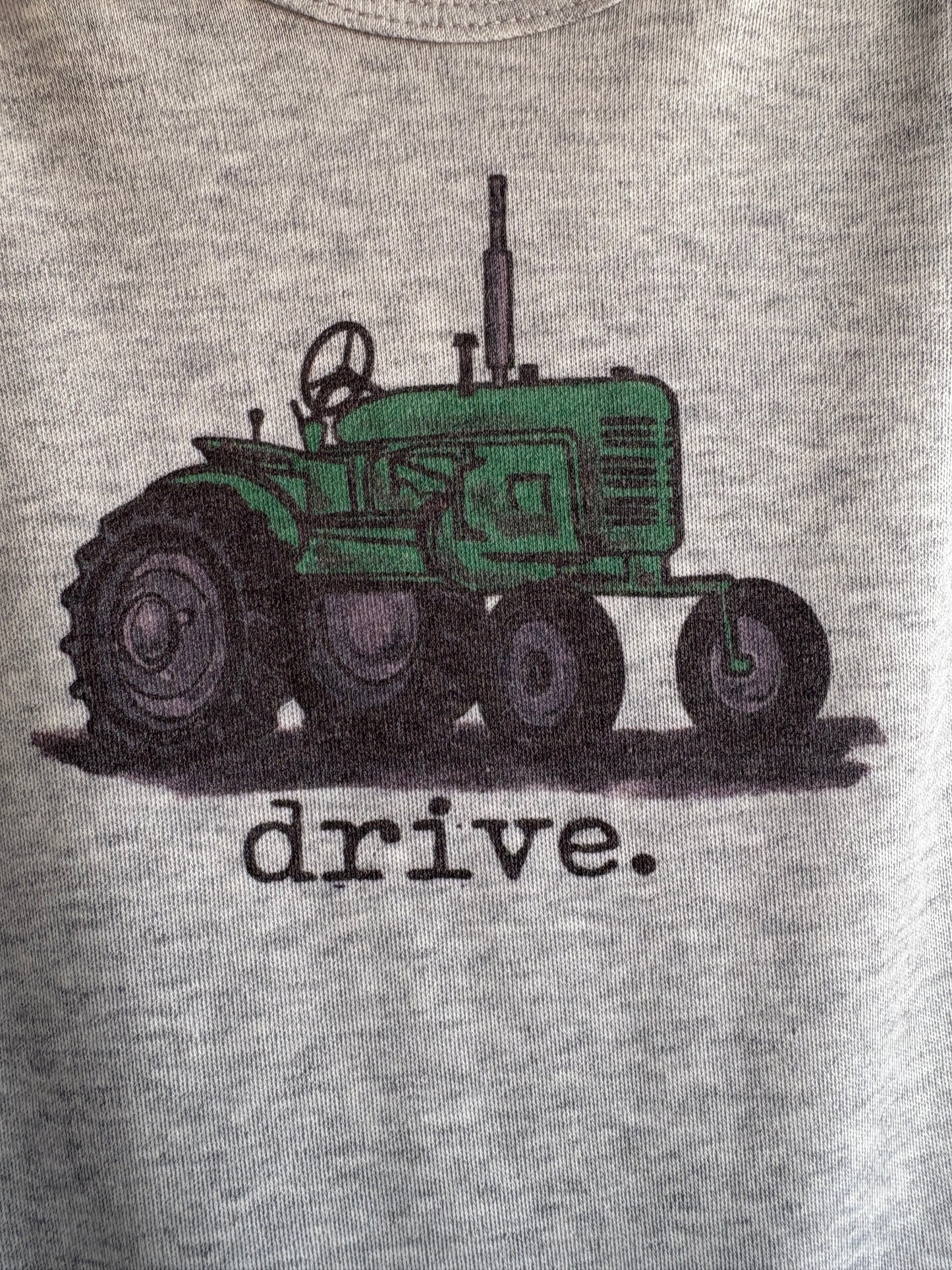 "Drive" Green Onesie/ Tee