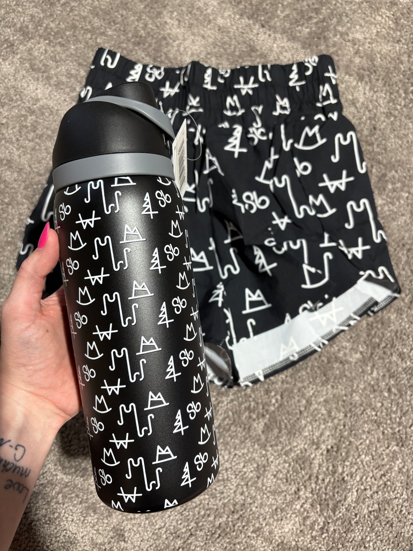 On Brand Water Bottle