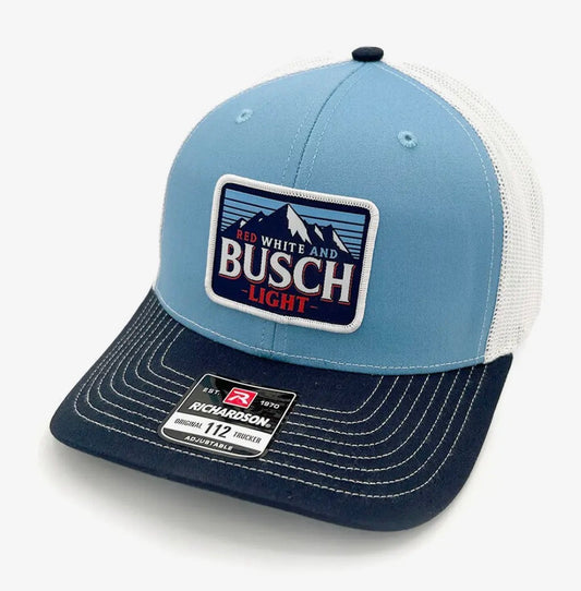 Red White Busch Hat