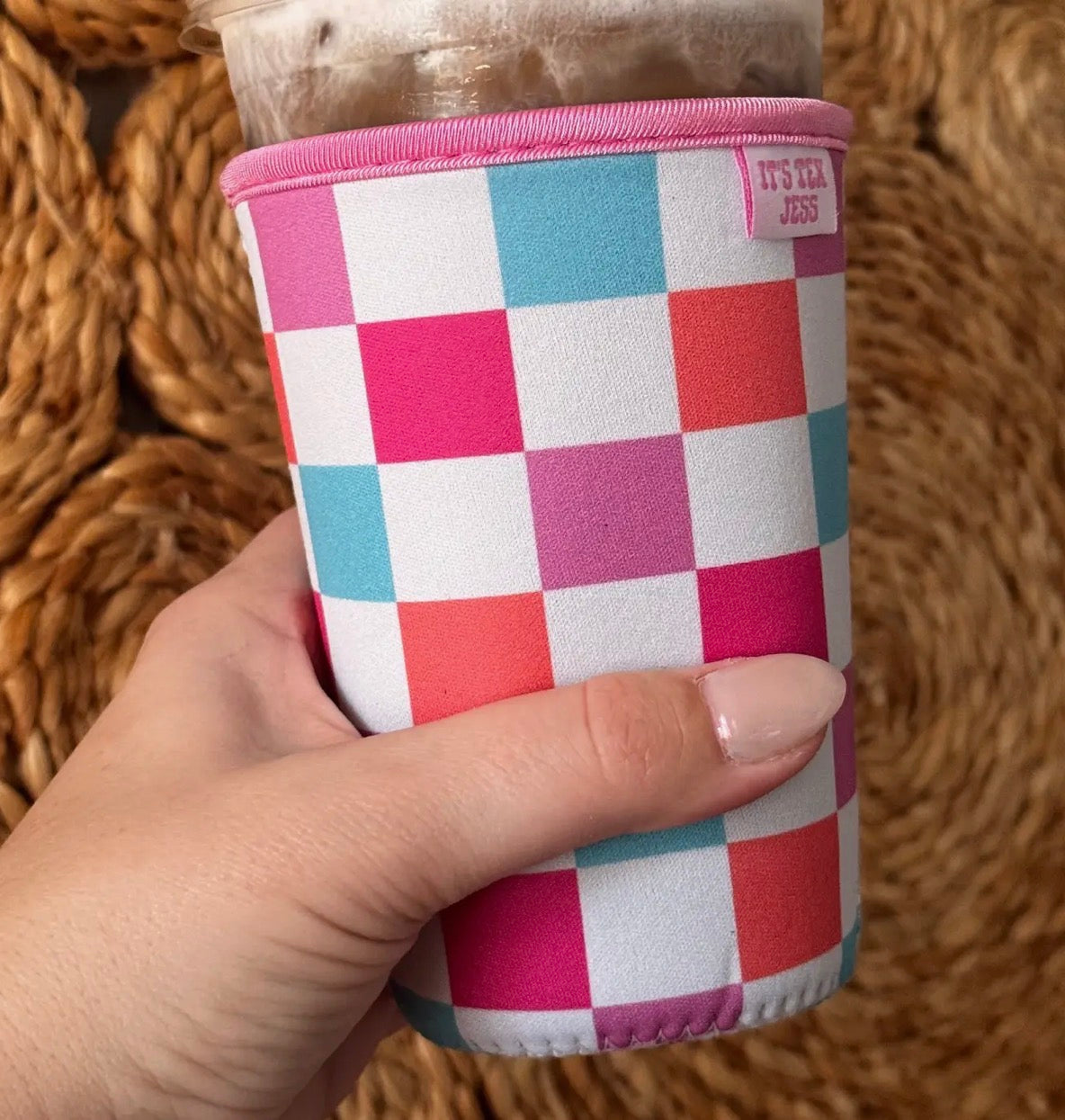 Iced coffee sleeve 22oz