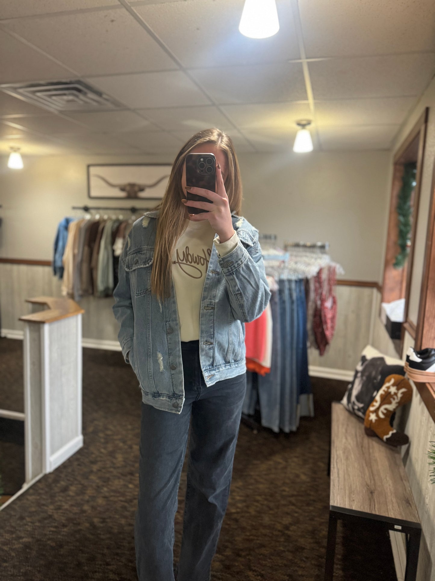 Oversized Jean Jacket