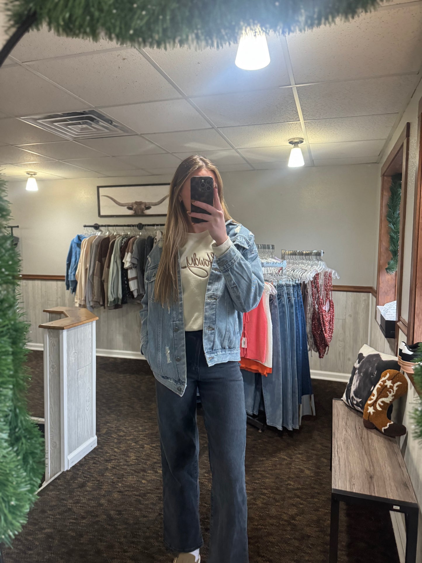 Oversized Jean Jacket