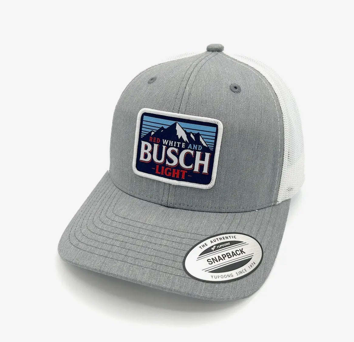 Red White Busch Hat