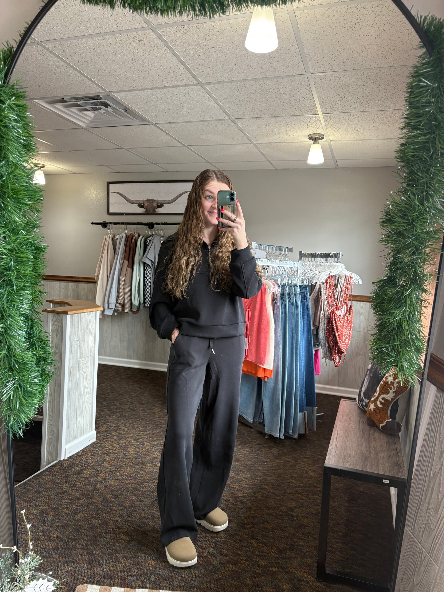 PLUS SIZE- Modal Scuba Pant