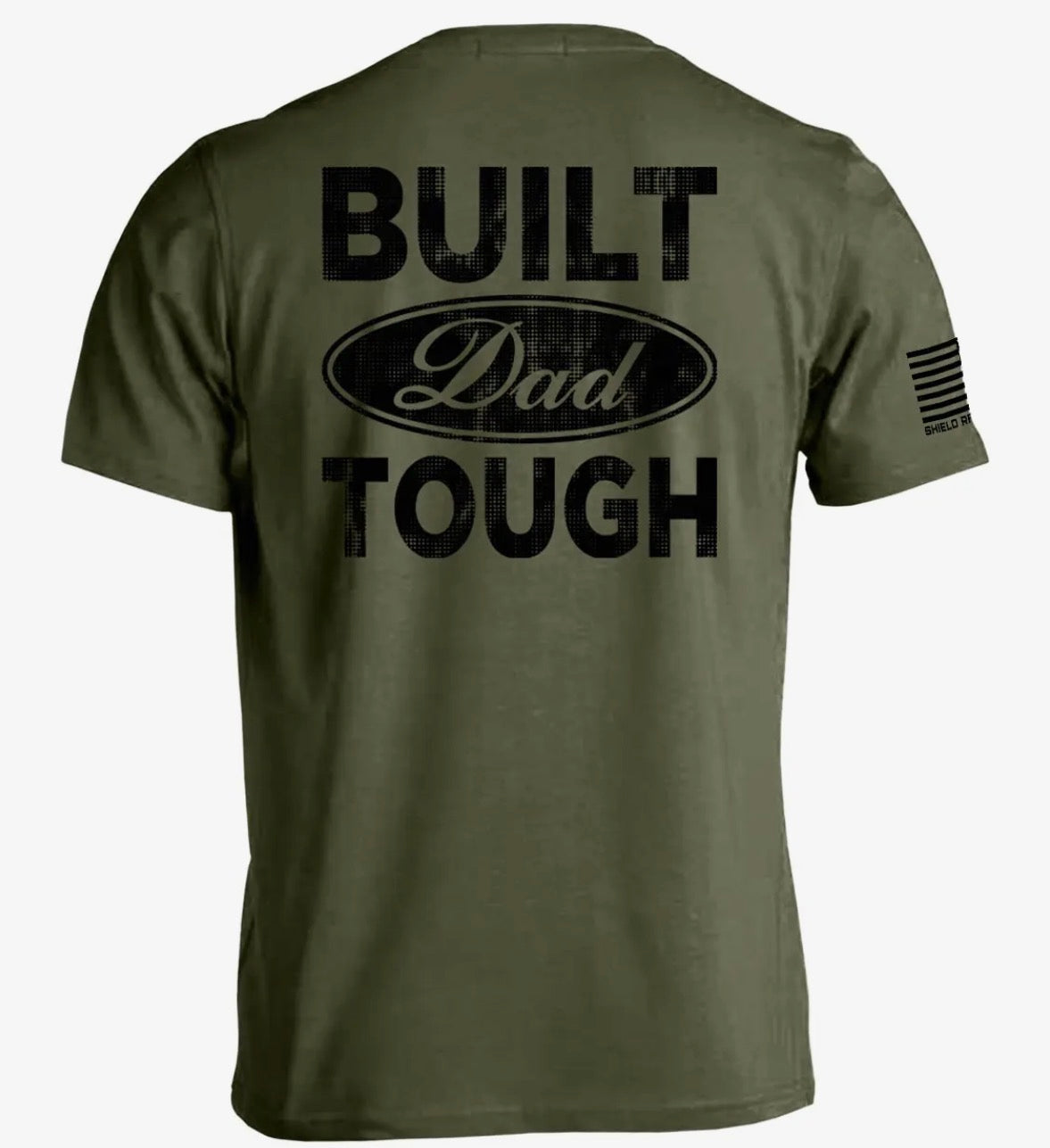 Built Dad Tough tee