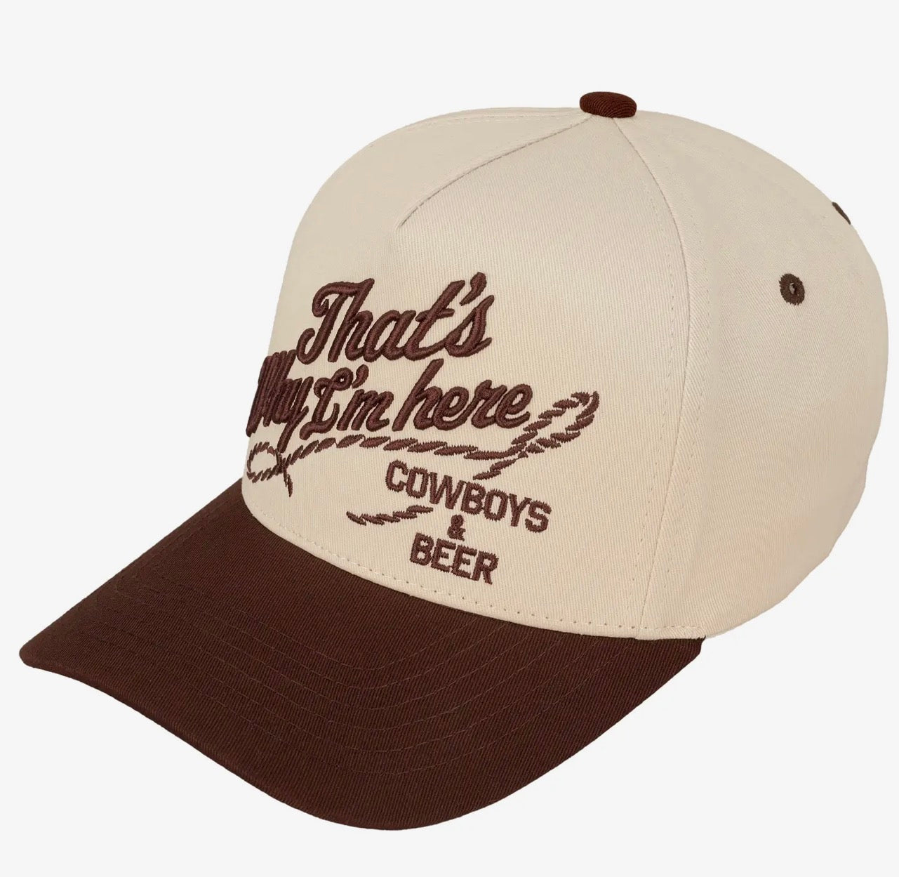 That’s why I’m here hat