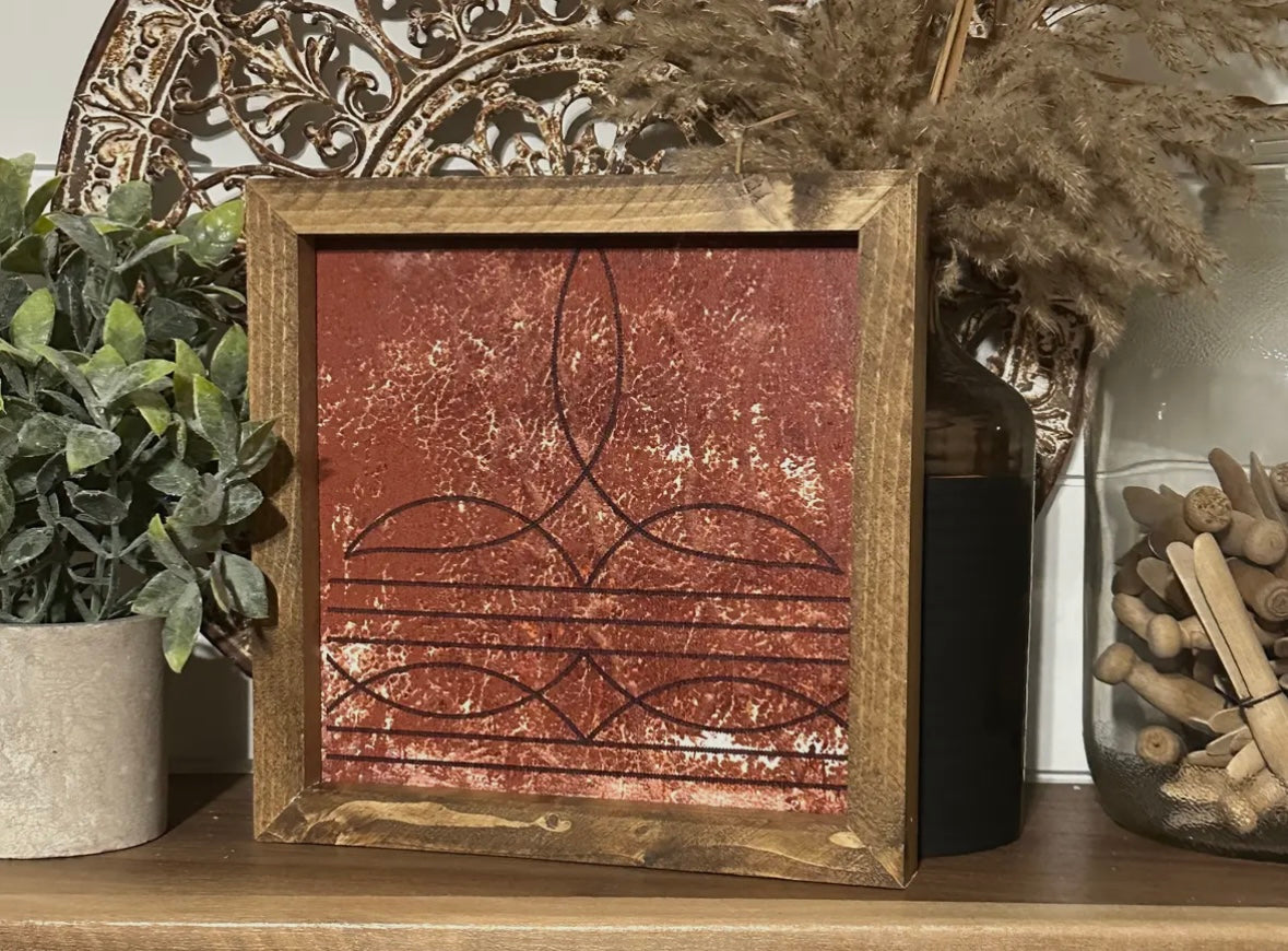Boot Stitch Art