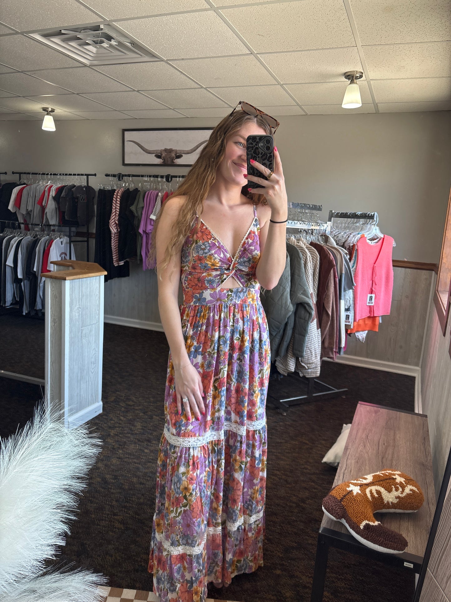 Long Floral Dress