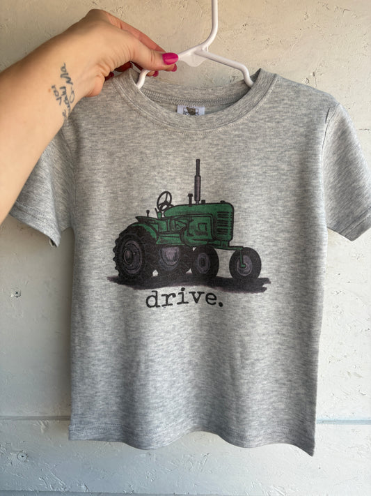 "Drive" Green Tee