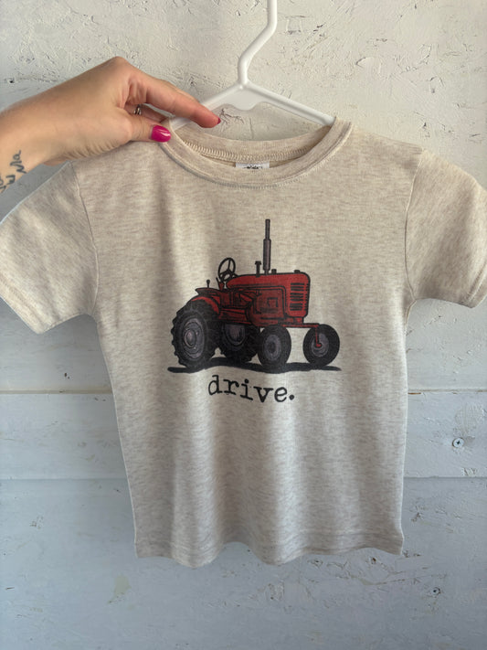"Drive" Red Tee